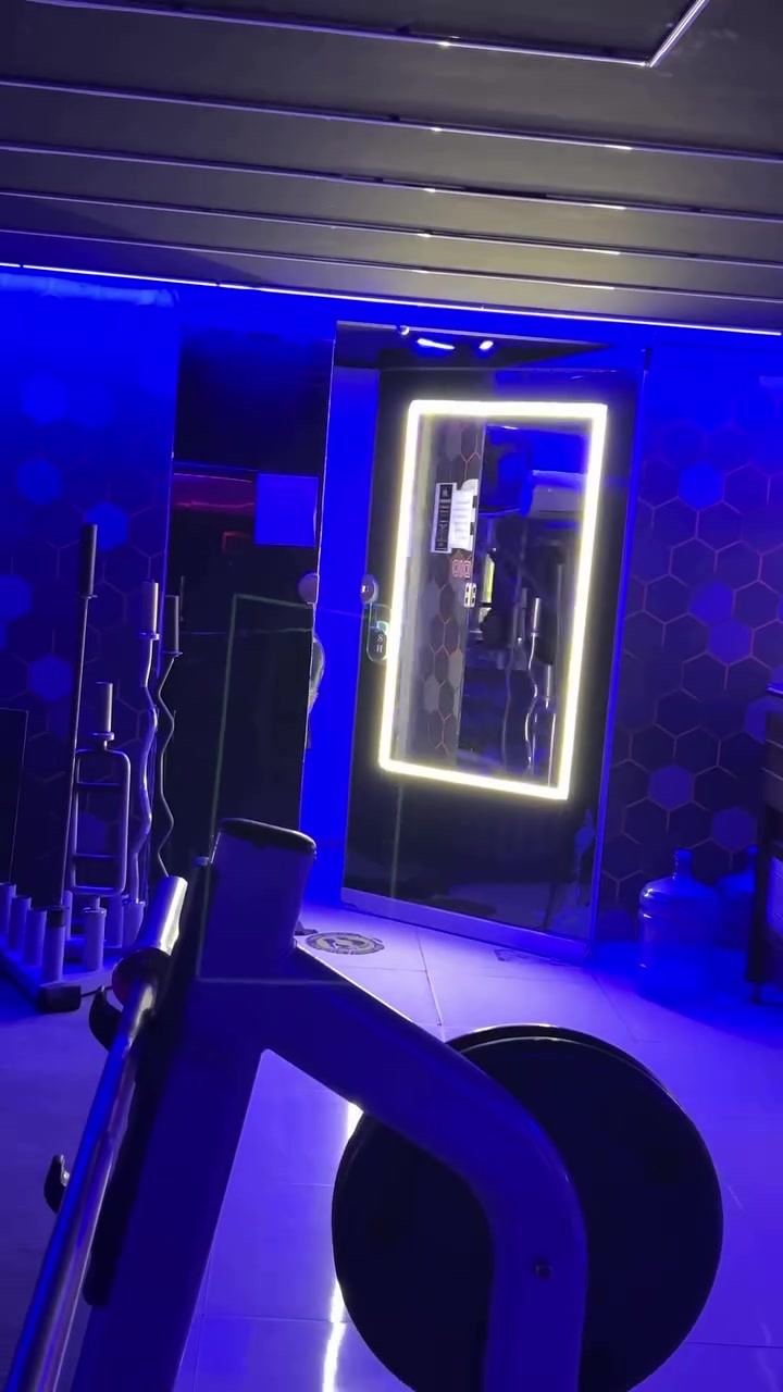 The door at Club 93 Fitness Studio